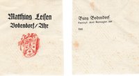 Briefkopf von Matthias Leisen