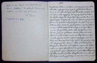 Tagebuch Matthias Kraus "Feldhüter und Jäger"